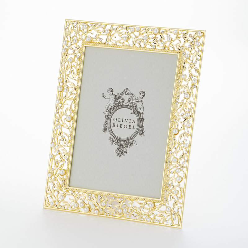 Eleanor Metal Picture Frame, 5" x 7", Silver