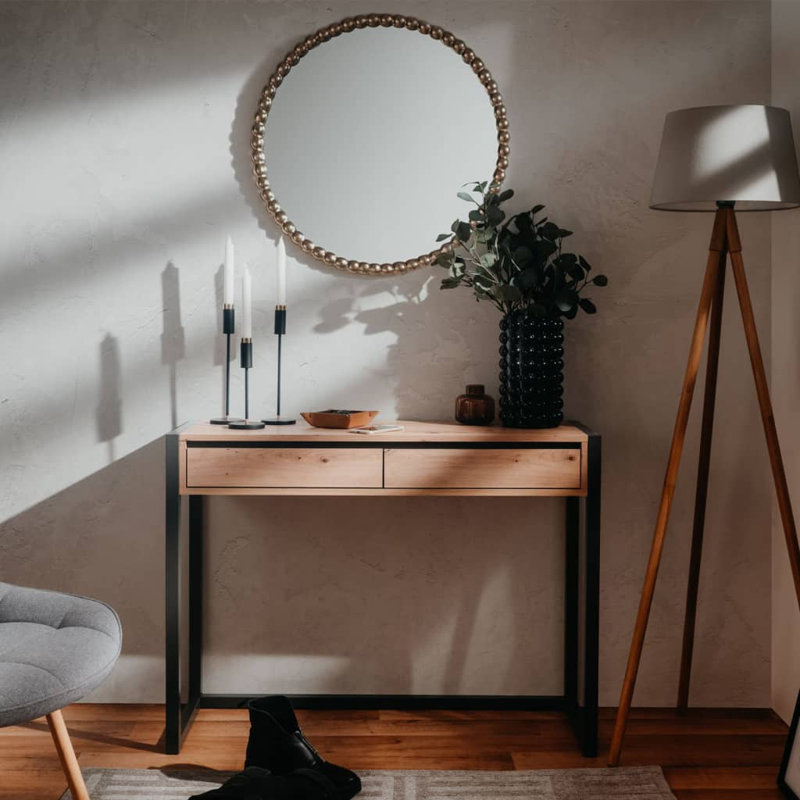 Finori Console Table Denver Artisan Oak/Anthracite Grey