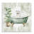 Bath Oasis with Plant Wall Plaque, design by Nicole DeCamp