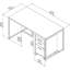 Ensemble de bureau d'ordinateur configurable 2 pièces Method-218534712