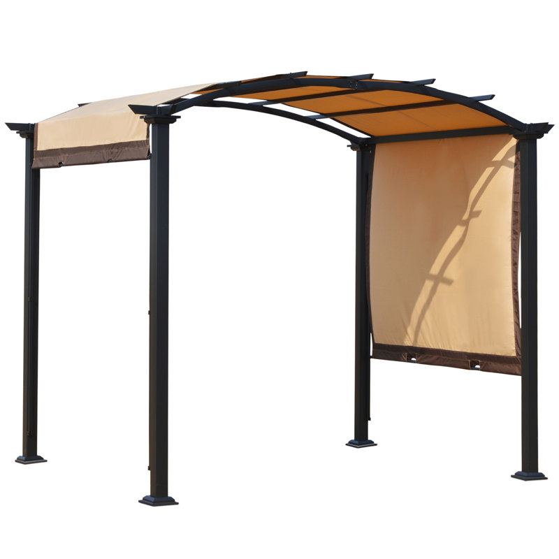8 pi L 8 pi. D Pavillon de jardin en métal