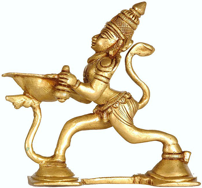 Lampe sur pied 4 po Hanuman Lamp