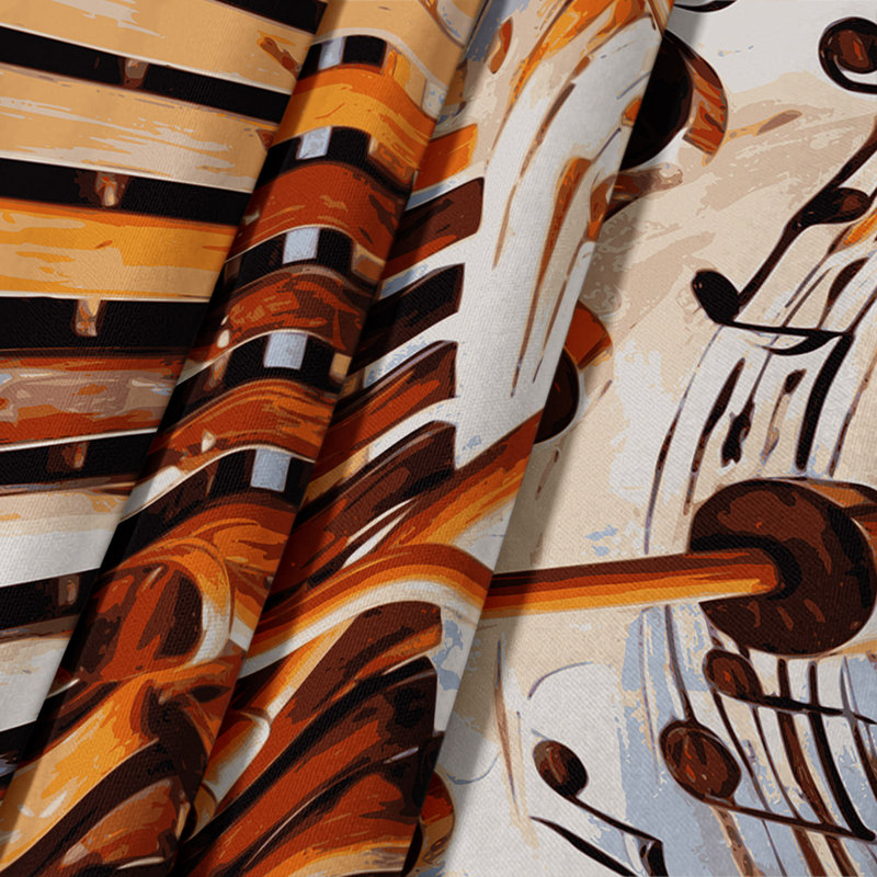 Tapisserie murale musique Marimba, 26 po x 36 po