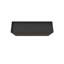 Buffet de style Mid-Century 54 po avec 4 tablettes noires Bradley-595740954