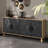 Tollie Buffet Sideboard Cabinet with Adjustable Laminates, Accent Cabinet with Spliced Doors Combined , TV Stand with Storage Cabinet-236093040-243133491
