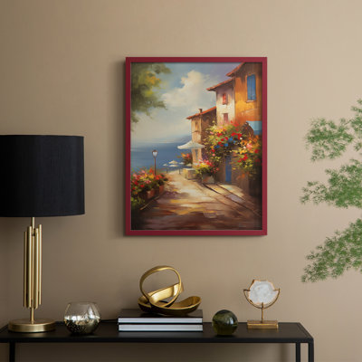 «LANDSCAPES Series CCLIX», reproduction encadrée - bois massif
