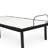 Metal Adjustable Base Full Bed In Grey, Head Up Option Via Wired Remote, Ease Joint Discomfort, 73.67 In. D, 52.9 W, 15.13 H, 82.37 Lb Grey Metal, Feature, , Depth, Width, Height, Weight-833863767