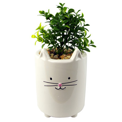50.8cm Faux Plant in Ceramic Pot