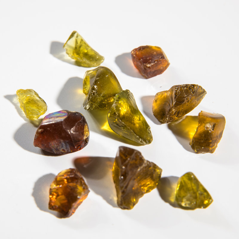 4kg Yellow Fire Glass