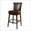 30.25'' High Swivel Bar Stool,Brown