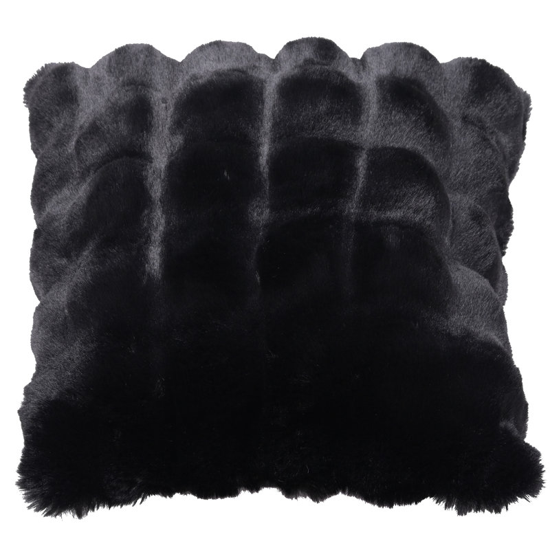 Coussin Valencia, Noir, noir, noir, noir