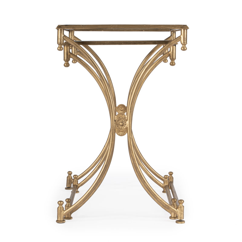 Beverly Antique Nesting Tables, Antique Gold