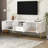 Modern TV Stand Entertainment Center with Drawer & 2 Cabinets for TVs up to 70"-195375946