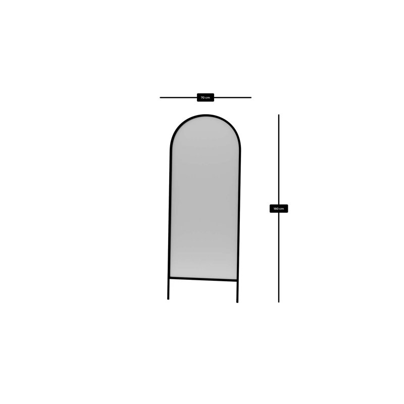 Miroir Cheval, Foncé foncé
