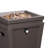 Endless Summer, 28" x 11" Slate Finish Outdoor LP Gas Fire Column