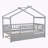 Zhayne Wooden House Bed with Trundle-1451600463-1451600462