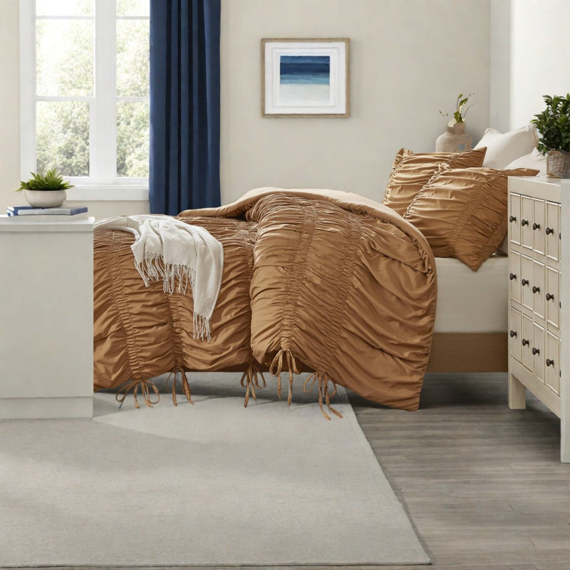 Ensembles de literie très luxueux pour très grand lit, confort en microfibre ultra-doux, charme campagnard