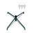 Snow Flocked Traditional Christmas Tree with Lights, Christmas Tree Prelit with Metal Stand-1073456765