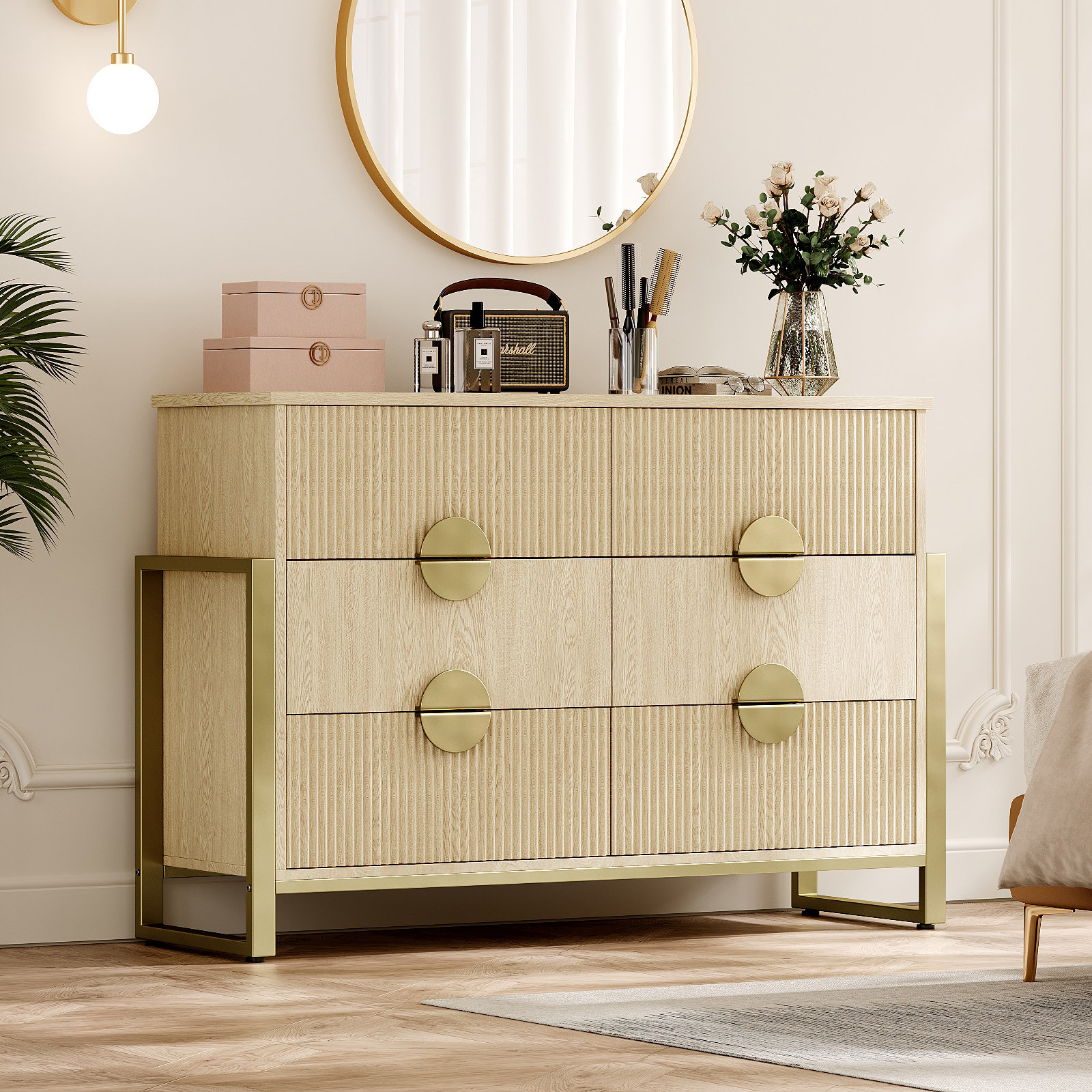 Ebern Designs Commode à six tiroirs et Commentaires - Wayfair Canada