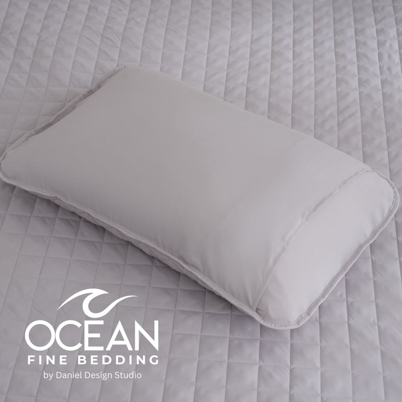 OCEAN FINE BEDDING Sham, Gray, Queen