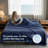 Summer Cooling Comforter, All-Season Silky Smooth Lightweight & Breathable Quilt for Hot Sleepers with Q-Max 0.45 Technology, Temperature Regulating Blue Cooling Blanket for Night Sweating Relief, Available in Queen-236543366