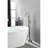 Tub Filler With Handheld Shower And Water Temperature Controller Floor Mounted Faucet Adjustable Flow-124583728