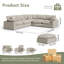 Canapé modulaire surdimensionné Cloud-61094055