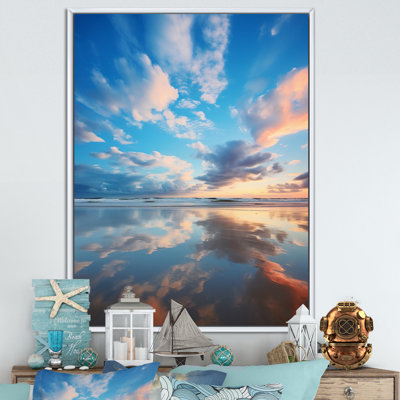 " Beach Photo Seaside Minimalism II "