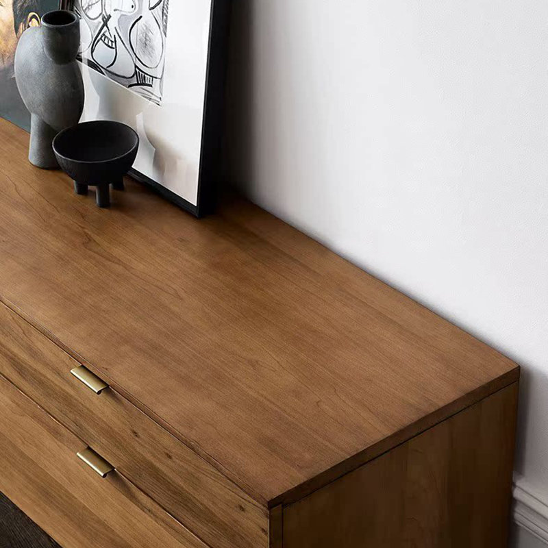 European style metal cabinet foot TV stand, 62.99"
