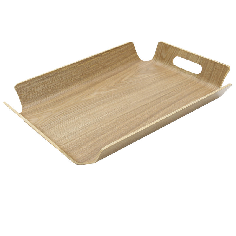 Plateau de service en bois cintré Ransome, H 2 po x L 21 po x P 15 po