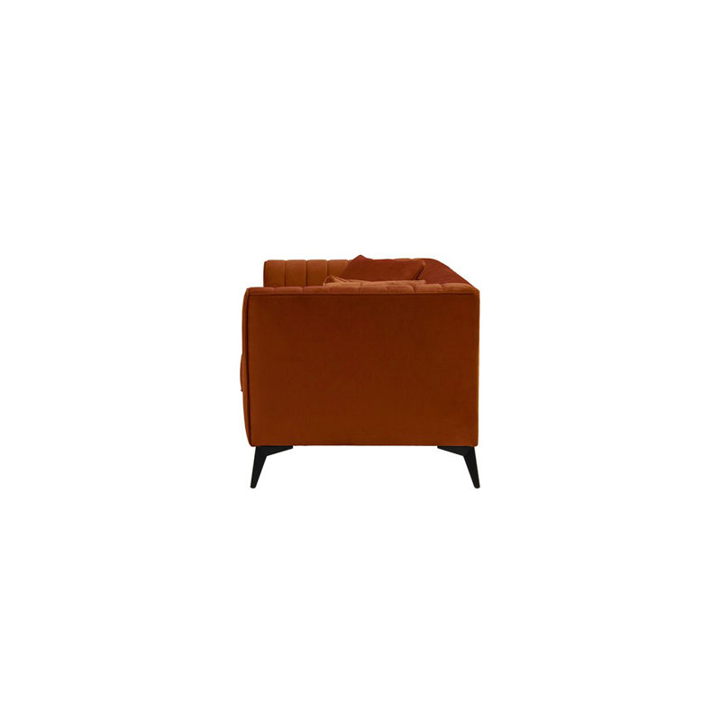 Ahmaud 4 Seater Sofa, Orange