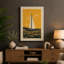 Sailboat at Golden Hour Coastal - Wrapped Canvas-238832803-238832796