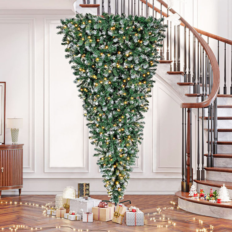 The Holiday Aisle® 7.5 FT Upside Down Christmas Tree with