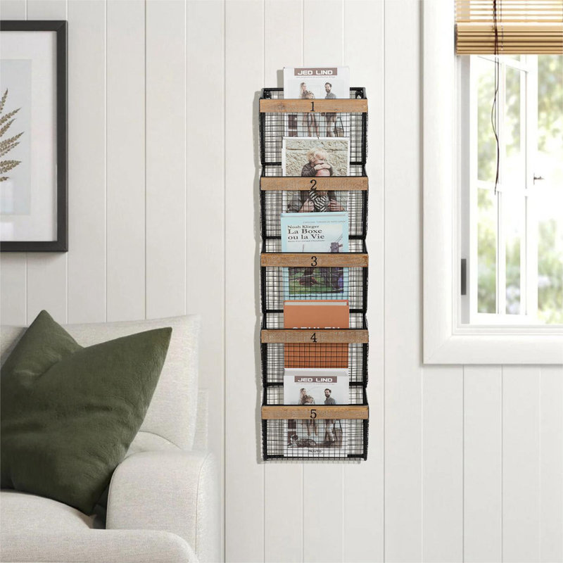 Matazzoni Wall Organizer with Wall Baskets