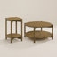 Ensemble de salon 3 pièces en bois massif Timber Mid-Century