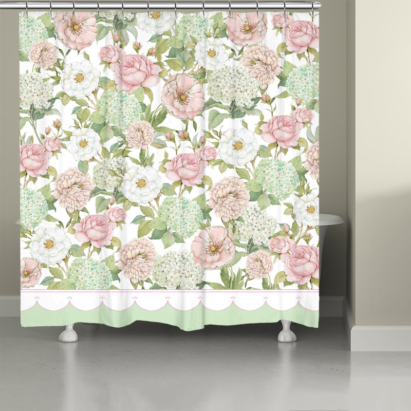  Rideau de douche Soft Hydrangea