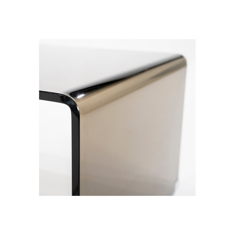 Shadow Glass Coffee Table, Brown
