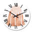 Gâteau de Pâques sur blanc - horloge murale traditionnelle-1502459949