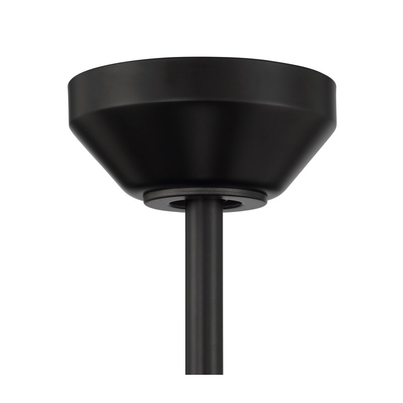 Provision 52'' Ceiling Fan, Flat Black