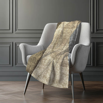 Addison Machine Washable Sherpa ASB696 Modern Throw Blanket