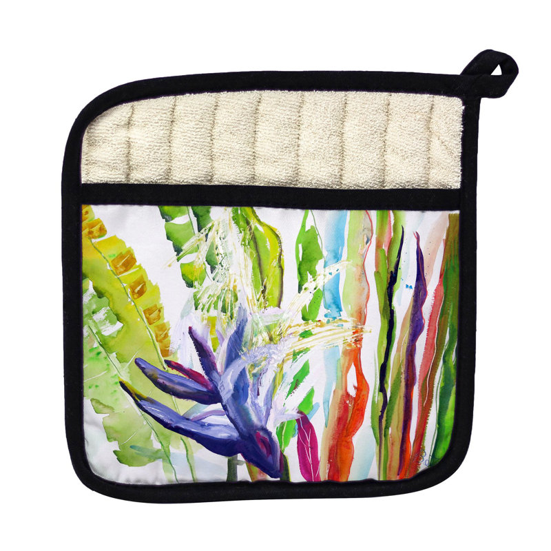 Oiseaux cuisinier poignées abstraits de paradise betsy drake interiors