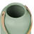 Lido 11" Modern Ceramic Sage Green Table Vase with Strap Handle-556803423-556803421