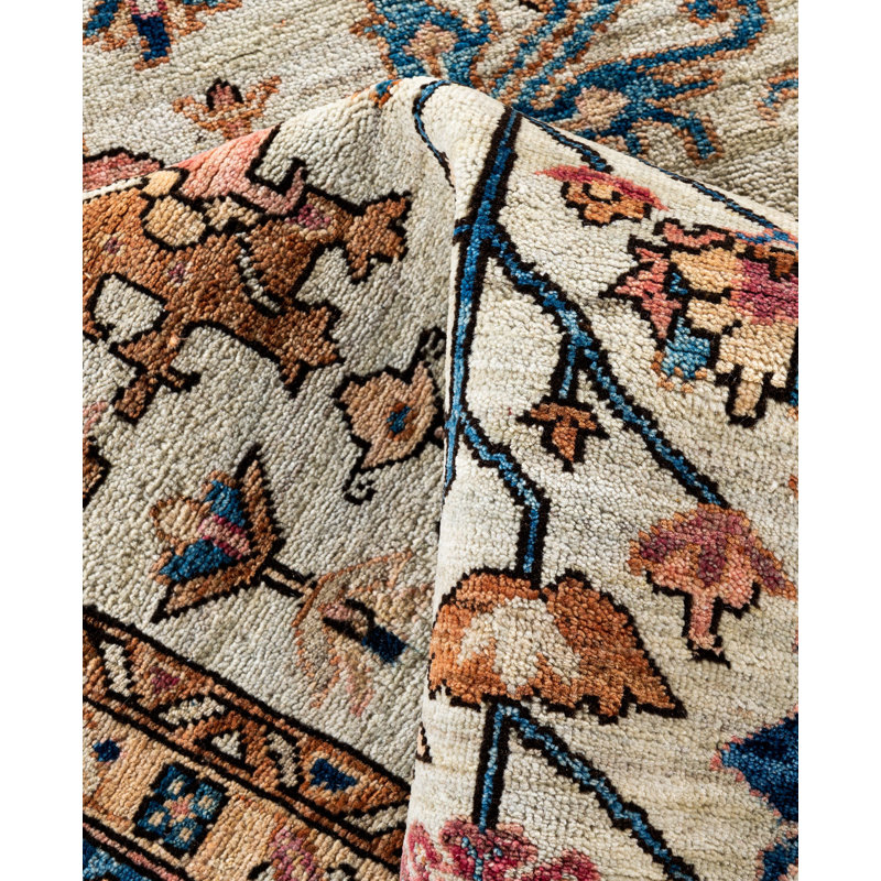 Serapi One-of-a-Kind 8' 1" X 9' 10" Hand Knotted Area Rug
