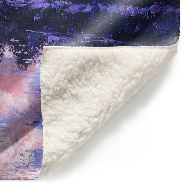  Couverture douce en sherpa, 68 po x 80 po