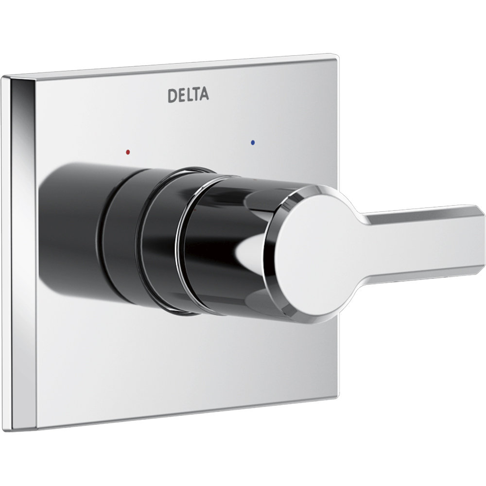 Pivotal 14 Series Volume Faucet Trim with Lever Handles Delta 