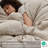 Bedsure Waffle Duvet Cover Queen - Pure Cotton Duvet Cover Linen Color, Space-Dyed For Enhanced Bedroom Aesthetics, Gentlesoft And Stylish All-Season, 3-Piece Bedding Set With Button Closure, 90"X90"-123120814