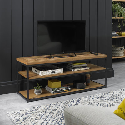 Phillippi Rustic Oak Media Unit