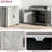 Utility Room Cabinet, Stone Gray - Adjustable Shelf And Drawer For Practical Storage Buffet Table With Design Living Room, Entryway, Kitchen Cabinet