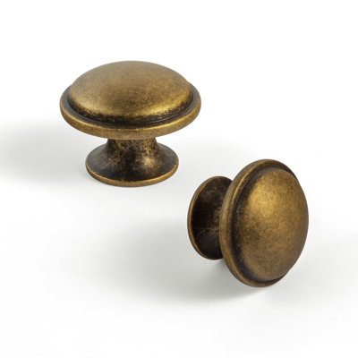 Paquet de 1 poignée ronde 2 2/5 po de diamètre