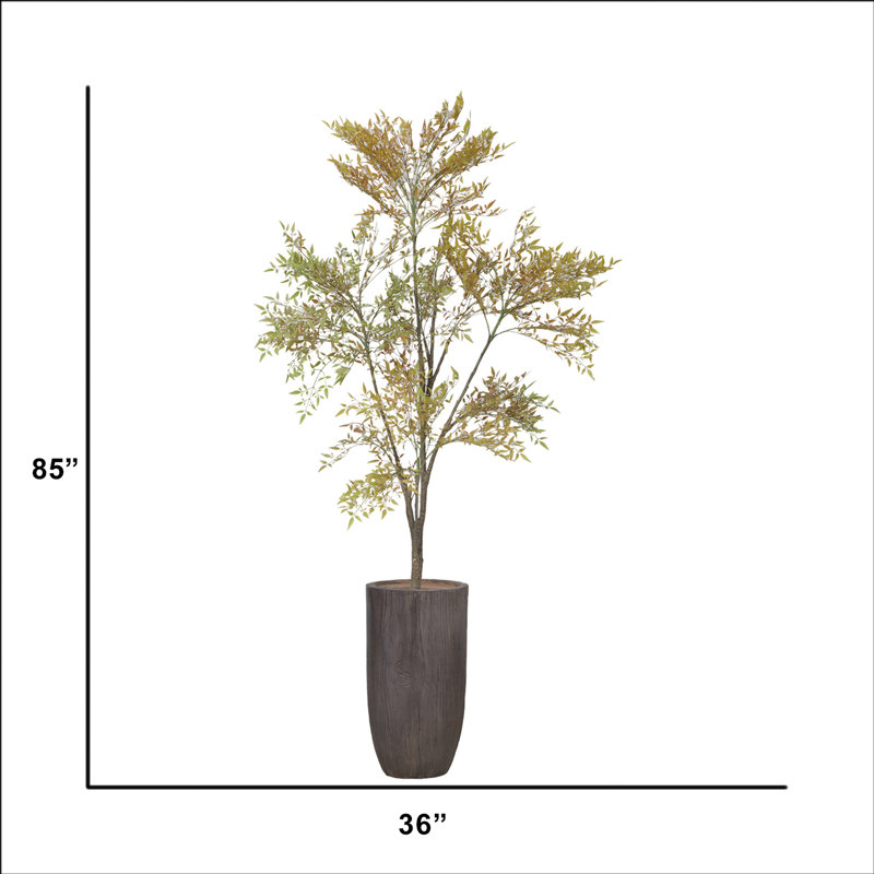 Bambou artificiel 84,25 po en pot